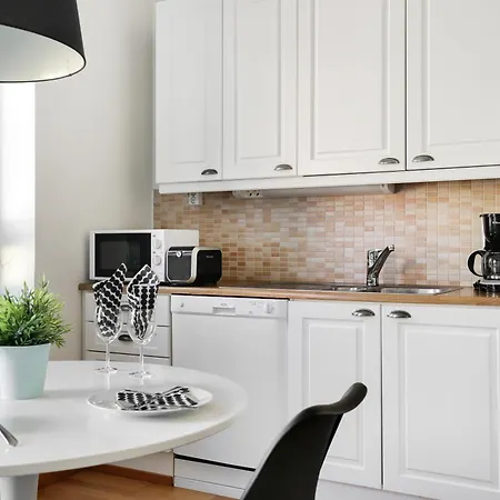 公寓 Kotimaailma Kamppi - 1br With A Key Code